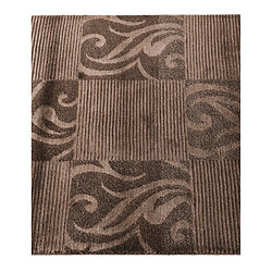 Vidal Tapis de couloir en laine 201x79 brun Darya pas cher