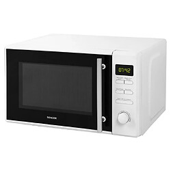 Sencor SMW 5220 Four à Micro-Onde Décongélation Minuterie Gril 700W Métal Verre Blanc 