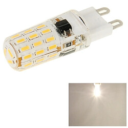 Wewoo Ampoule de maïs G9 4.5W lumière blanche 280LM 36 LED SMD 4014, AC 220V