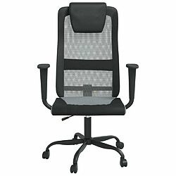 Avis Maison Chic Chaise Gaming | Chaise de bureau Ergonomique Fauteuil réglable en hauteur gris et noir -GKD93742