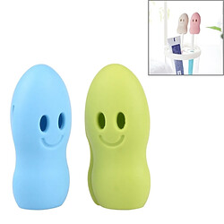 Wewoo 2 PCS Portable Voyage Souple Silicone Brosse À Dents Tête de Protection Cap Cas, Livraison Couleur Aléatoire