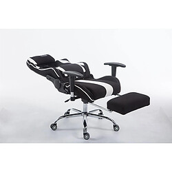 Avis Non Chaise de bureau Racing Limit V2 en tissu avec repose-pieds