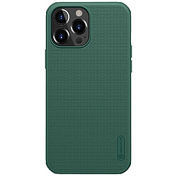 etui nillkin super frosted shield pro durable pour iphone 13 pro vert