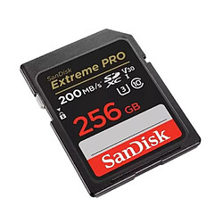 Carte Mémoire SDHC SDXC Sandisk Extreme Pro 256Go SDXC 200MB/S 140MB/S UHS-I V30