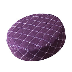 2 pcs 35 cm Tabouret de Bar Couverture Ronde Chaise de Levage de Siège Manches pour Salon Violet