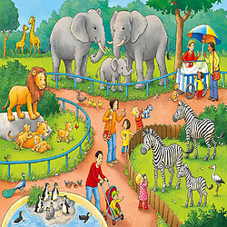 Avis Ravensburger Puzzle 07813 Un Jour au Zoo