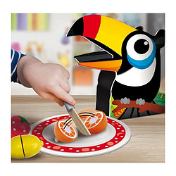 Lisciani Giochi Toucan breakfast - jeu d'apprentissage en bois - basé sur la méthode Montessori - LISCIANI