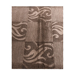 Vidal Tapis de laine 157x84 brun Darya pas cher