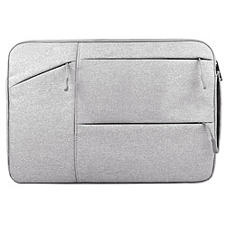 Wewoo Sacoche pour ordinateur portable gris 12 pouces et ci-dessous Macbook, Samsung, Lenovo, Sony, DELL Alienware, CHUWI, ASUS, HP clair Universel poches multiples Oxford chiffon doux Business Tablet Bag,