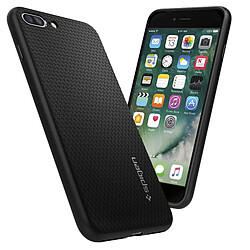 Spigen Sgp Coque Apple iPhone 7+/8+ Protection Silicone Gel Antichoc Liquid Air Spigen Noir