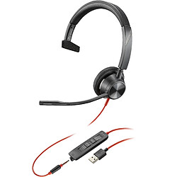 POLY Blackwire 3315 USB-A Headset POLY Blackwire 3315 USB-A + 3.5mm Mono Headset