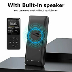 Acheter Bluetooth Mp3 Music Player Lossless Portable Fm Radio Externe Ultra-Mince Étudiant Enregistreur Mp3 Rouge 4 Go