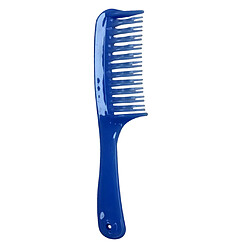 Acheter Peigne Démêlant à Dents Incurvées Brosse Démêlante Pour Cheveux Bouclés Humides Bleu