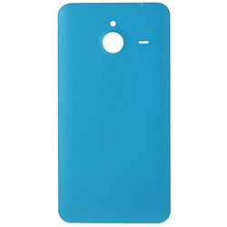 Wewoo Coque arrière bleu pour Microsoft Lumia 640XL Remplacement de couverture de logement arrière en plastique givré de surface