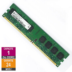 Barrette Mémoire 1Go RAM DDR2 Qimonda HYS64T128020HU-3S-A DIMM PC2-5300U 2Rx8 · Reconditionné PC2-5300 - 667MHz