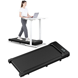 Tapis de marche Portable - DSKEUZEEW - Walking Pad 1-8 km/h, 2.5HP - Avec télécommande et écran LCD -Noir 