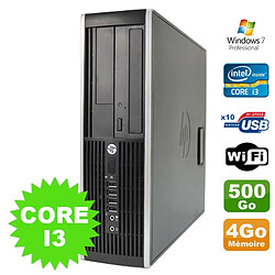 PC HP Compaq Elite 8100 SFF Intel Core I3-530 4Go Disque 500Go DVD WIFI W7 · Occasion 