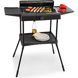 Barbecue électrique sur pieds 2000w noir - ksbbq1703 - KITCHEN CHEF