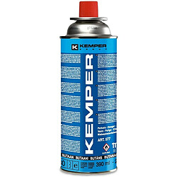 Cartouche de gaz butane 220 gr KEMPER à baïonnette Réchaud Désherbeur Camping