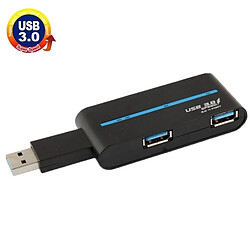 Wewoo Hub USB 3.0 noir 4 ports USB 3.0 Vitesse 480Mbps