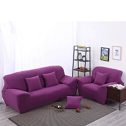 Avis Spandex Extensible Sofa Canapé Siège Couverture Slipcover Cas Décor Violet