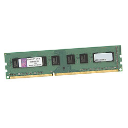 4Go RAM Kingston KVR16N11H/4 DDR3 DIMM PC3-12800U 1600Mhz 240-Pin 1.5v CL11 · Occasion 