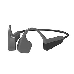 Justgreenbox Casque sans fil à conduction osseuse BT Casque de sports de plein air à l'épreuve de la transpiration avec microphone - T6112211957470