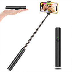 Perche à selfie trépied, perche à selfie Bluetooth extensible tout-en-un avec obturateur à distance sans fil pour iPhone Xs/Xs Max/XR/X/8, Galaxy S10/9/8/Note, Google Pixel et tous les téléphones Android 