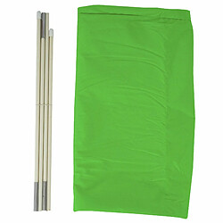 Acheter Decoshop26 Housse de protection pour parasol jusqu'à 5m avec fermeture éclair vert 04_0002685