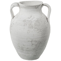 Vase Alexandra House Living Blanc Gris Céramique 25 x 26 x 36 cm 