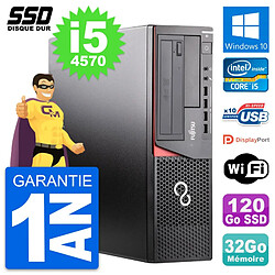 PC Fujitsu Esprimo E920 DT Intel Core i5-4570 RAM 32Go SSD 120Go Windows 10 Wifi · Occasion 