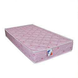 Idliterie Matelas Bébé 100% Coton hypoallergénique en Mousse FERME Fabriqué en France Matelas Bébé 100% Coton hypoallergénique en Mousse FERME Fabriqué en France Couleur - Rose, Dimensions - 70 x 140 cm