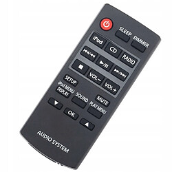 GUPBOO Télécommande Universelle de Rechange Pour Panasonic N2QAYC000080 N2QAYC000059 SC-HC18 SC