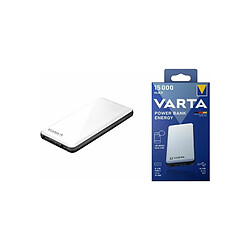 VARTA Batterie externe mobile Power Bank Energy 5000, blanc ()