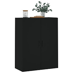 Acheter Maison Chic Armoire murale,Meuble de Rangement pour salon,cuisine noir 69,5x34x90 cm -MN71110