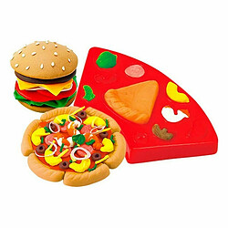 Avis Playgo Pâte à modeler en argile Colorbaby Burger & Sandwich Multicouleur (19 Pièces)