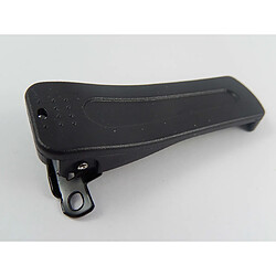 vhbw Fixation par clip ceinture noir pour la radio Baofeng BF-666S, BF-777S, BF-888S, BF-999S, H777.