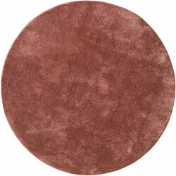 Venture Home Tapis en coton et polyester effet viscose Rose Undra Diamètre 200 cm. Tapis en coton et polyester effet viscose Rose Undra Diamètre 200 cm