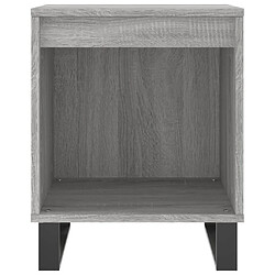 Acheter Maison Chic Table de chevet,Table de nuit,Table d'appoint pour salon sonoma gris 40x35x50 cm bois d’ingénierie -MN99538