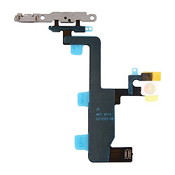 Wewoo Pour iPhone 6 Bouton d'alimentation et Câble flexible Flex Cablelight avec supports pièce détachée