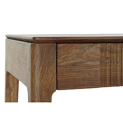 Acheter Pegane Bureau en Sheesham coloris naturel - Longueur 115 x Hauteur 76 x Profondeur 45 cm