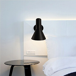 Universal Applique murale noire, 220V, couloir industriel, couloir, chambre, lit, pas de lumière.(Le noir) pas cher