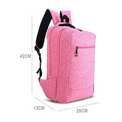 Avis Wewoo Sacoche pour ordinateur portable Magenta MacBook 15,6 pouces et moins, Samsung, Lenovo, Sony, DELL Alienware, CHUWI, ASUS, HP sac à dos, taille: 43x28x12cm, à bandoulière à universel multifonctions