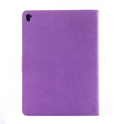 Avis Wewoo Smart Cover Violet pour iPad Pro 9.7inch fleurs pressées motif de papillon flip horizontal PU étui en cuir avec boucle magnétique et titulaire fentes cartes portefeuille