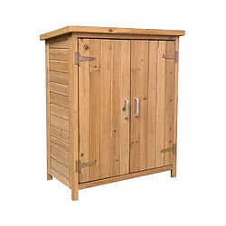 Armoire de Rangement Gardiun Abby 40x75x90 cm en Bois