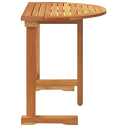 Acheter vidaXL Table pliable de balcon 90x60x72 cm bois d'acacia solide