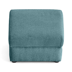 Acheter Lisa Design Bastille - pouf en tissu velours relief