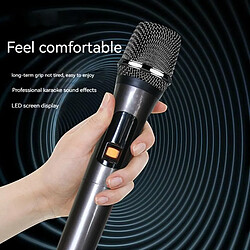 Microphone Sans Fil S22 Uhf Usb 3.5Mm 6.35Mm 1 À 2 Micro Portable Pour Discours De Réunion Karaoké