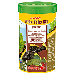 Aliments Wels-Tabs XXL pour les Silures de Grande Taille - Sera - 250ml 