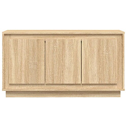 Acheter vidaXL Buffet chêne sonoma 102x35x55 cm bois d'ingénierie